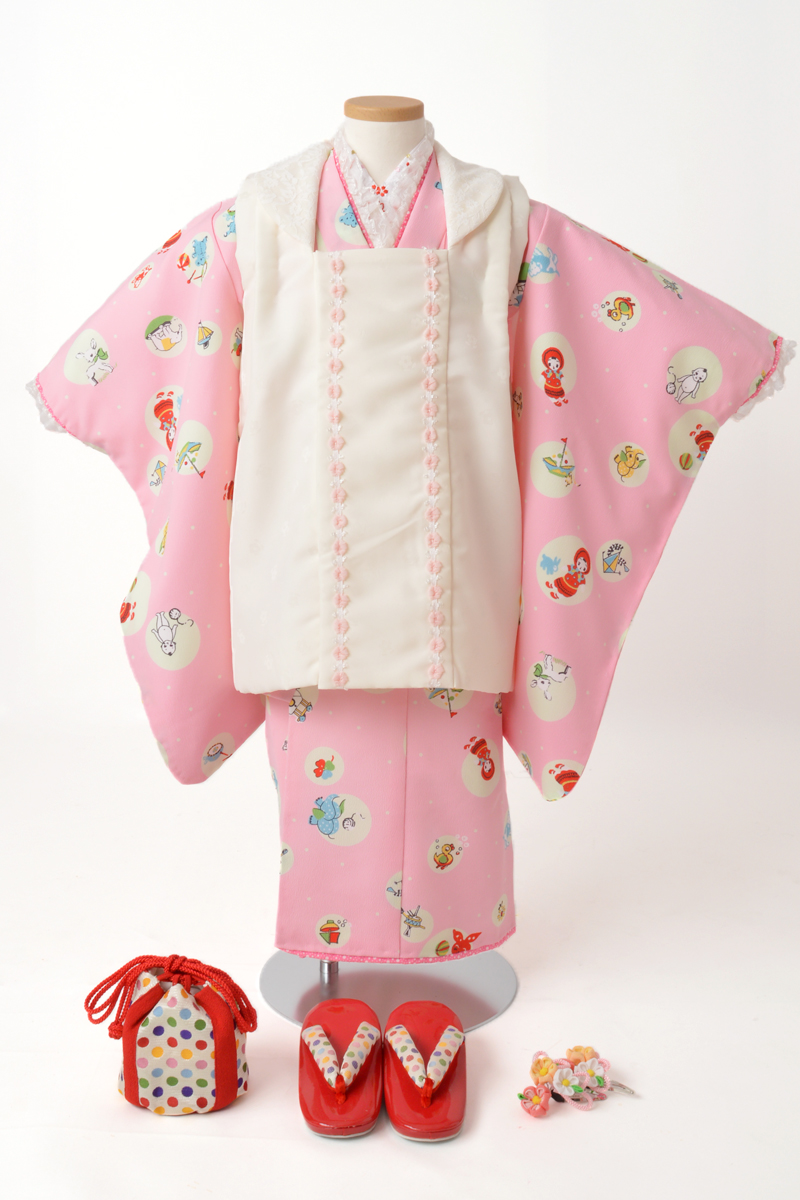 3歳祝い着セット