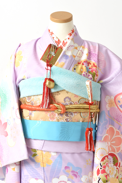 七歳祝着[薄紫/松竹梅]