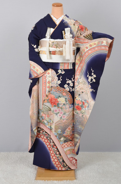 紺に熨斗目(花嫁)