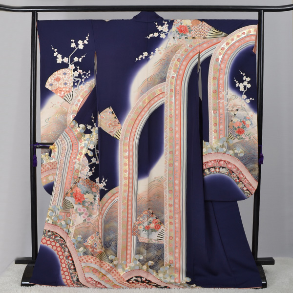 紺に熨斗目(花嫁)
