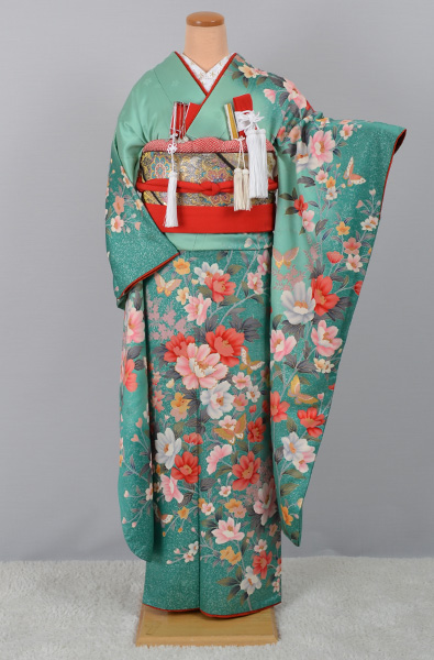 緑に花々(花嫁)