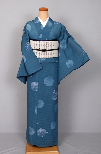 夏物(小紋ポリ・名古屋帯)
