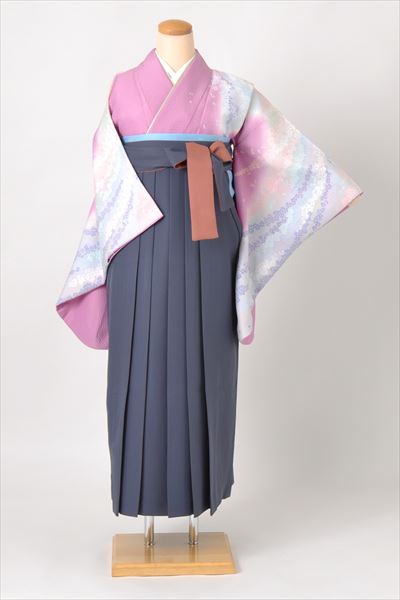 卒業袴(ピンク・小桜)