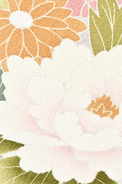 色留袖[藤紫・牡丹]