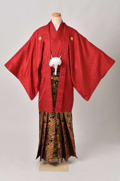 紋付袴[赤紋付・袴龍]