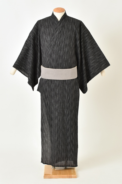 浴衣[170-178cm・黒]