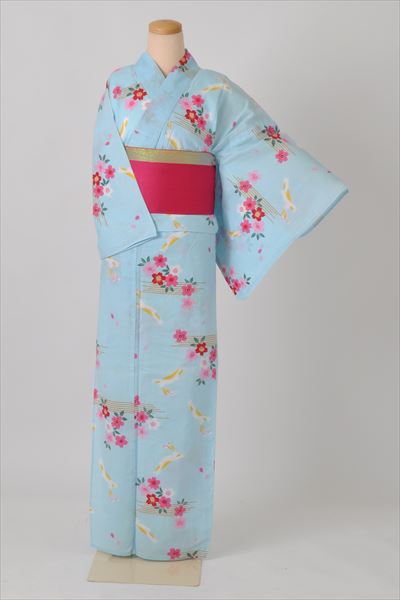 ゆかた(うさぎ・桜)