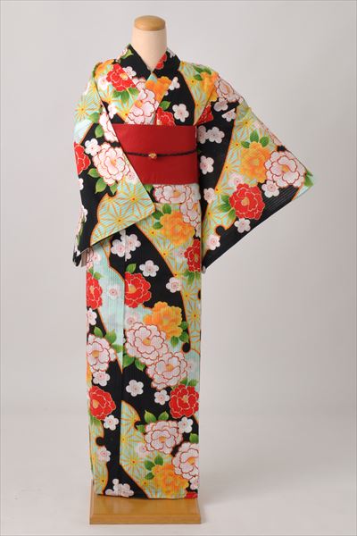 ゆかた(牡丹・桜)