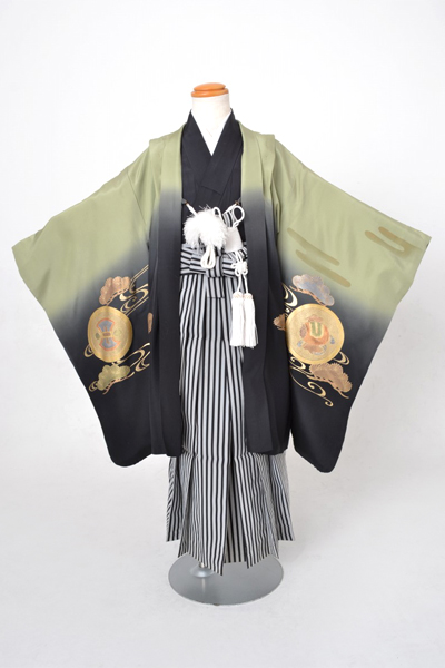 5歳祝着[淡い緑色・束ね熨斗]