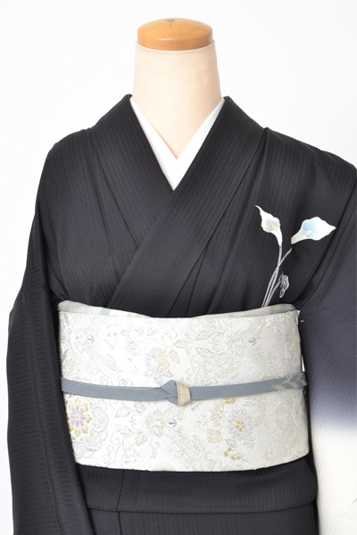 訪問着[黒色・カラー]