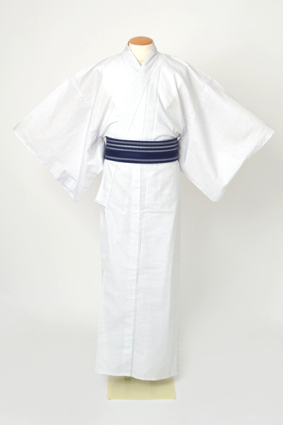 浴衣[172-182cm]白・絣