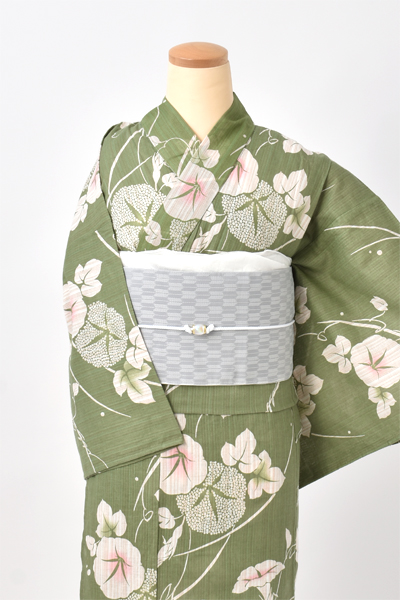 浴衣[抹茶／朝顔]